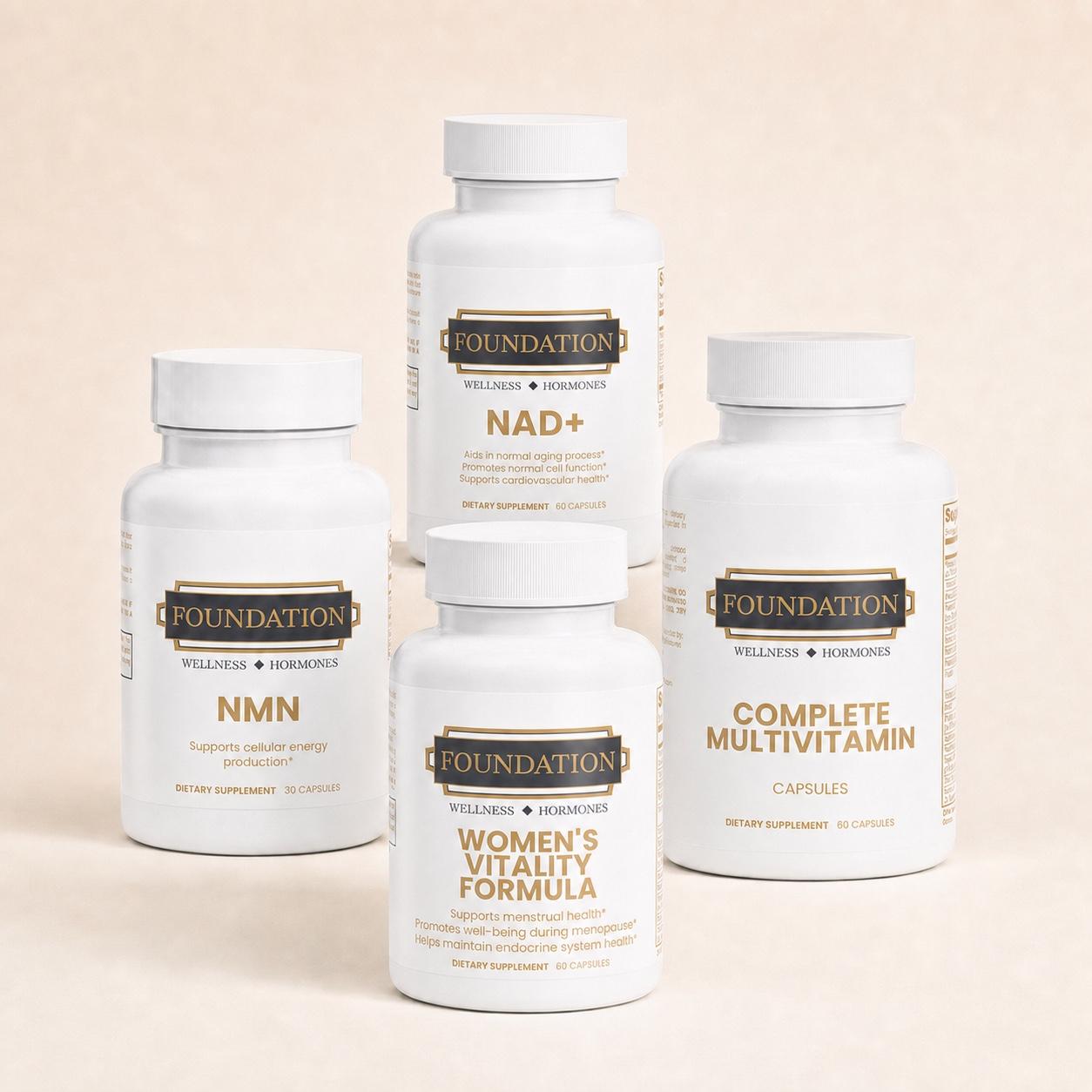 Women’s Vitality Formula with NMN, NAD+, and Complete Multivitamin